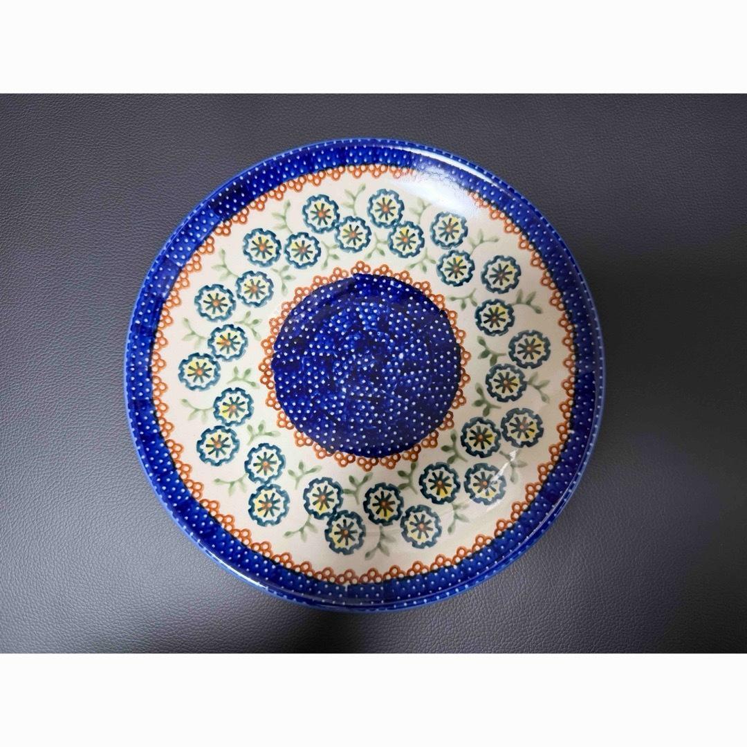 ポーランド食器 中皿 プレート 21.5cm 5点セット ポーリッシュポタリーB