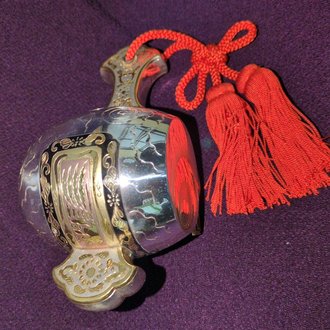 大振り160gの銀製 打出の小鎚のみ　ケース別売り