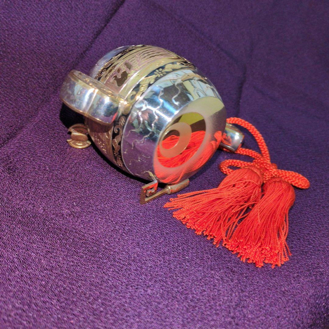 大振り160gの銀製 打出の小鎚のみ　ケース別売り