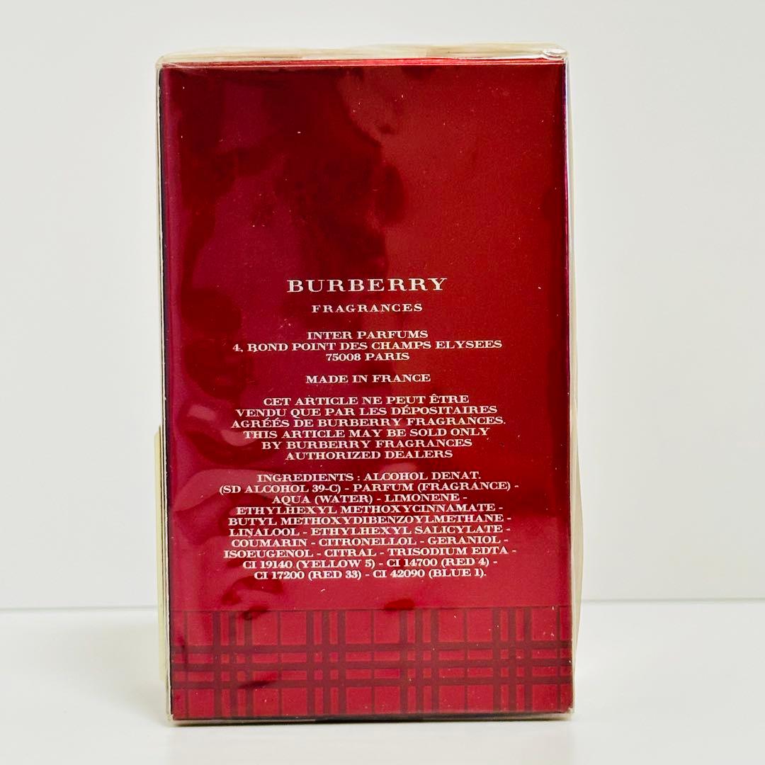 希少　新品未開封　バーバリー　フォーメン　オードトワレ　香水　30ml