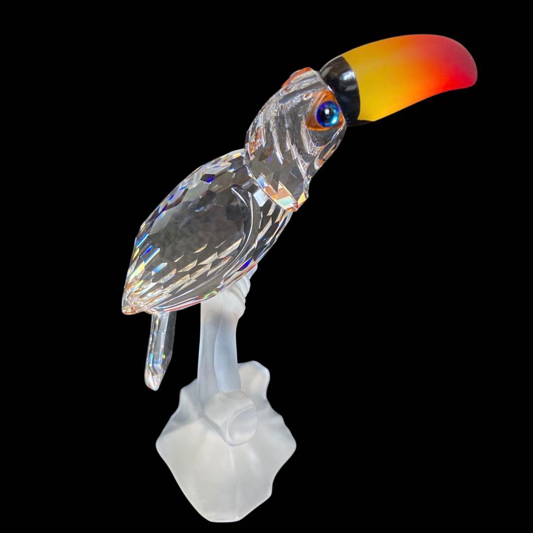 美品②　SWAROVSKI 『 オオハシ 』　置物　フィギュリン　234311