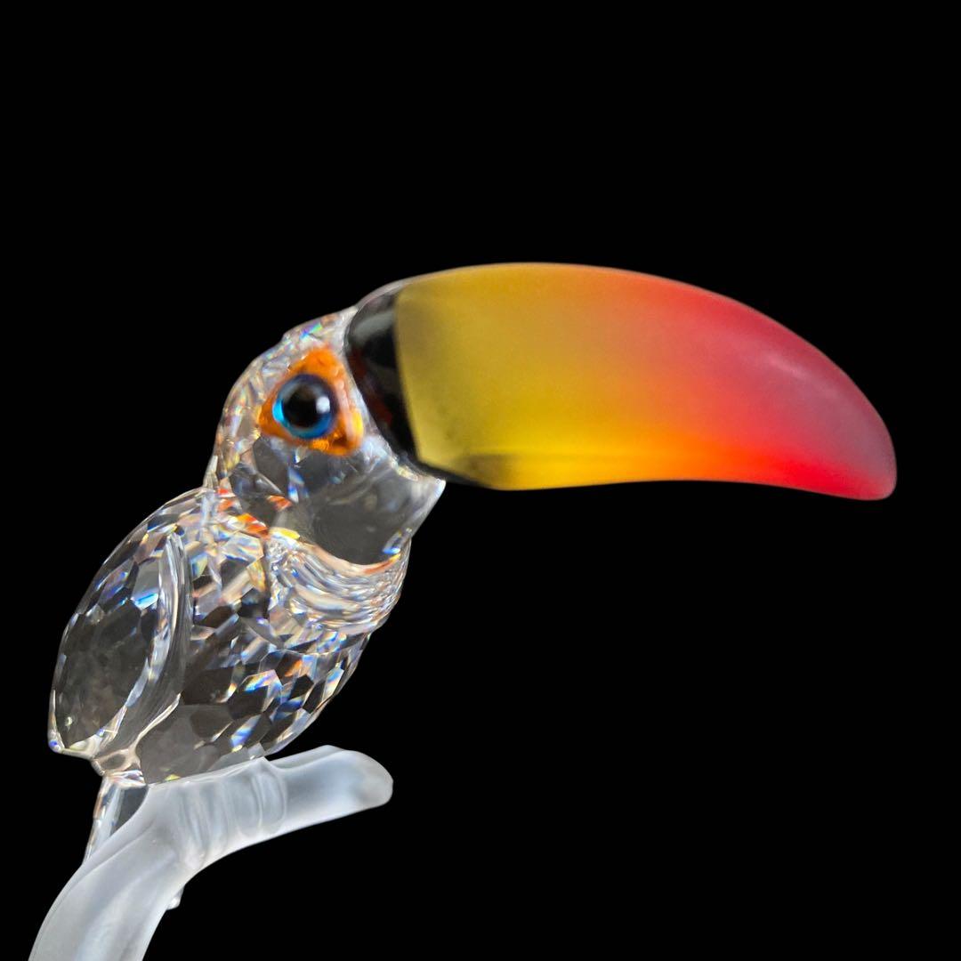 美品②　SWAROVSKI 『 オオハシ 』　置物　フィギュリン　234311