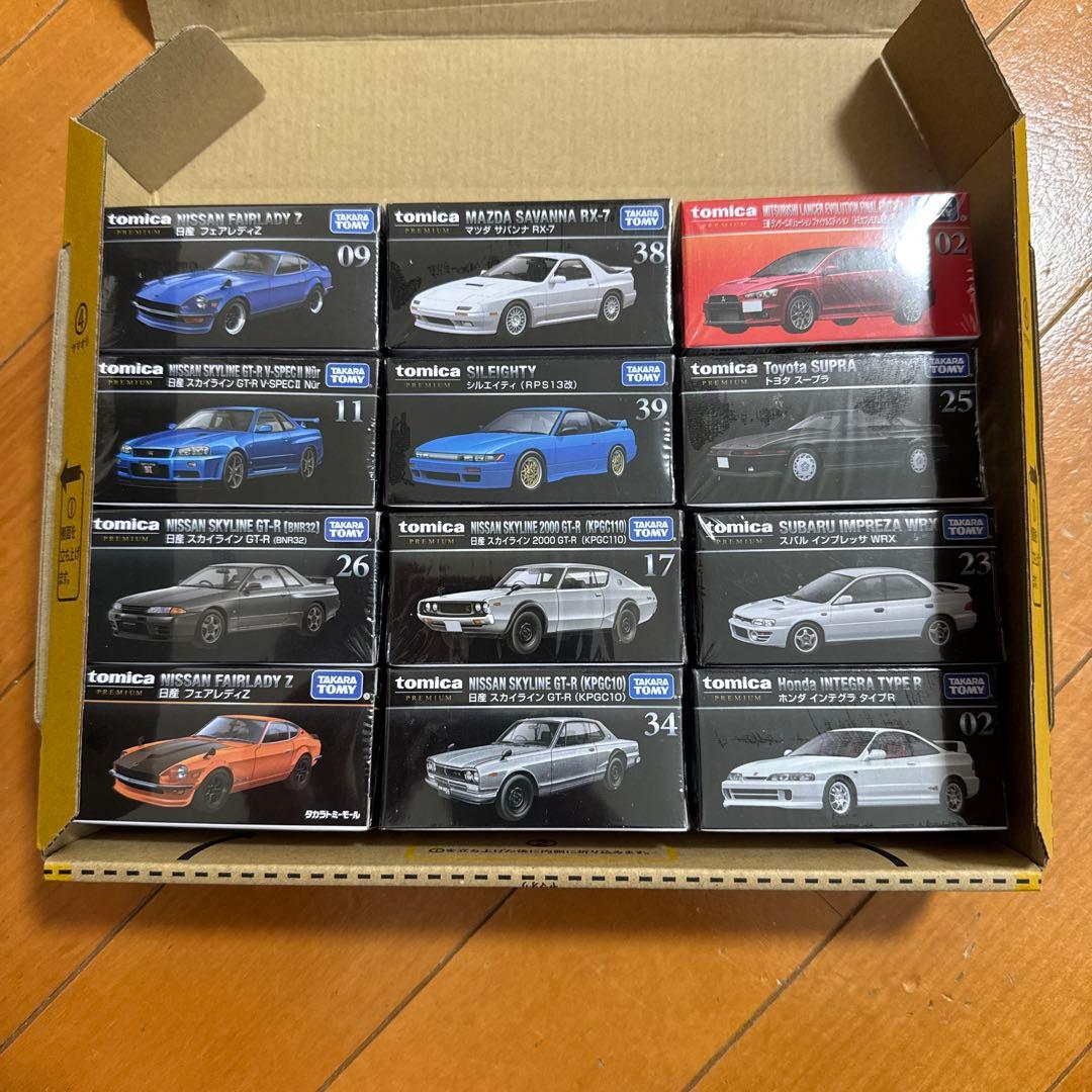 未開封品 トミカ プレミアム12台セット ① - メルカリ