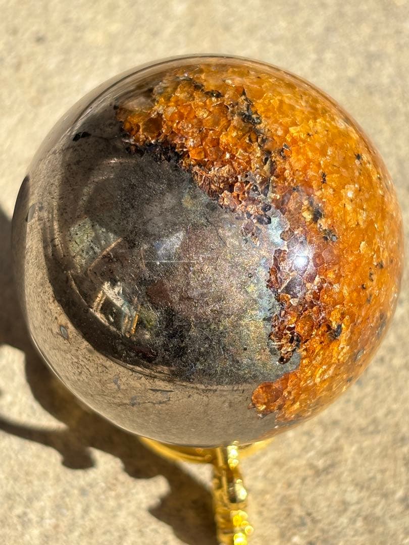 ねーさん　パイライト　ゴールデンヒーラー　スフィア　高品質　レア