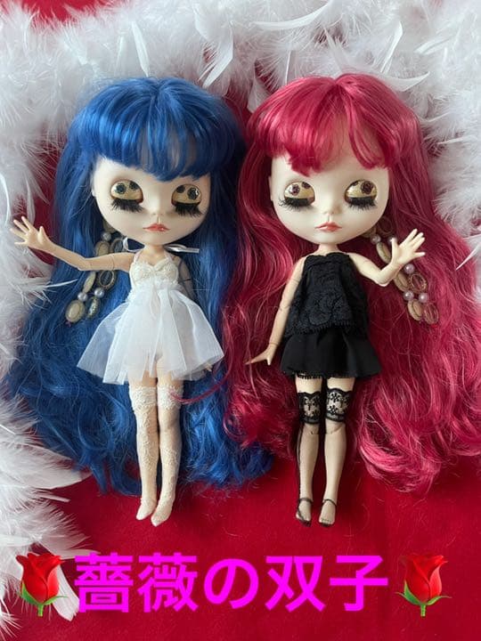 ★✨美品✨★✨♥️薔薇の双子♥️カスタムドール♥️✨★