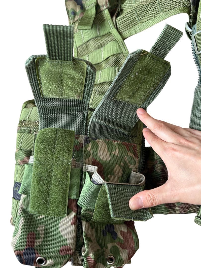 迷彩チェストリグ サバゲー用