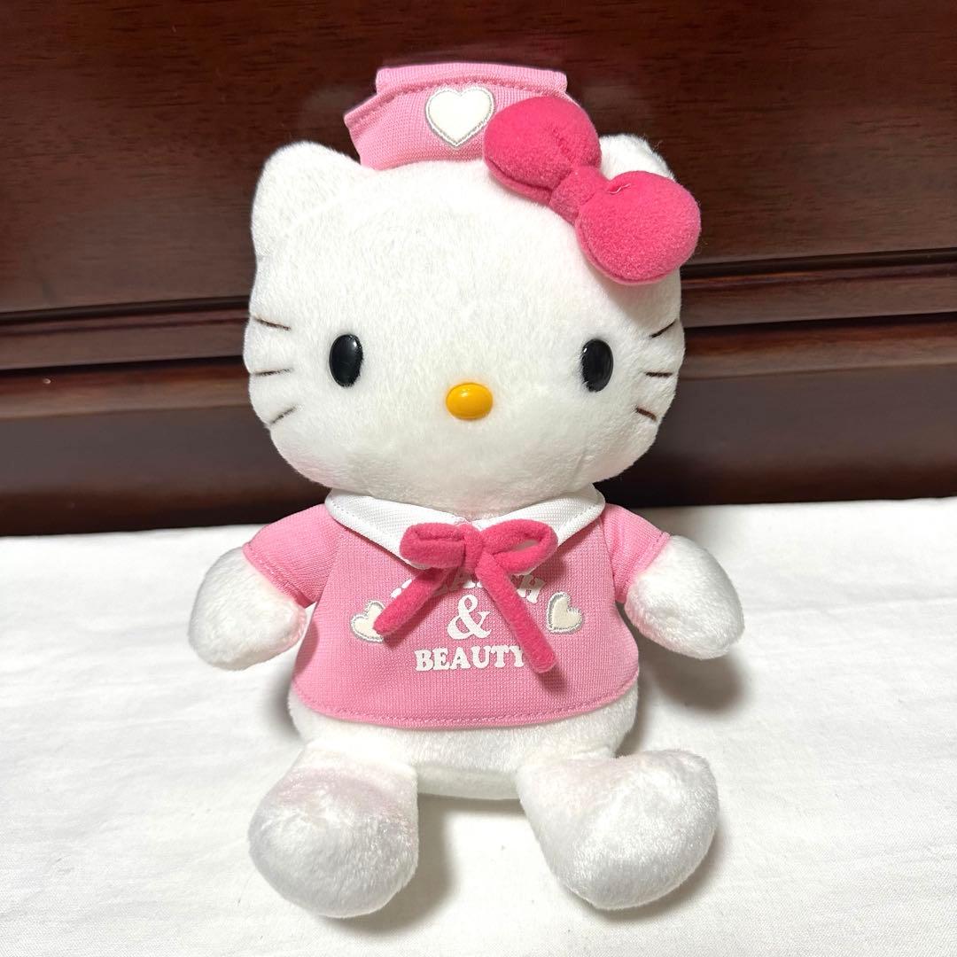 レア品 サンリオ ハローキティ 平成レトロ ぬいぐるみ クッション