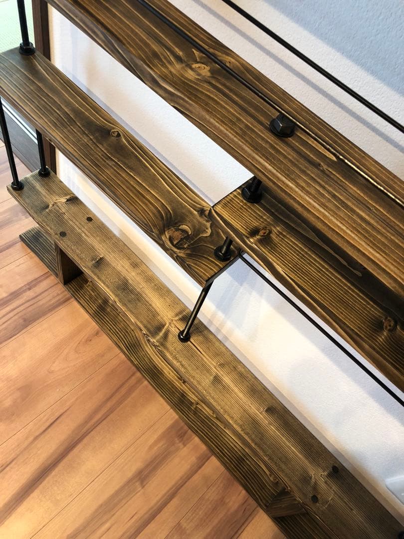 地震でも倒れない突っ張れるキッチンラックCentral☆☆スパイス収納☆