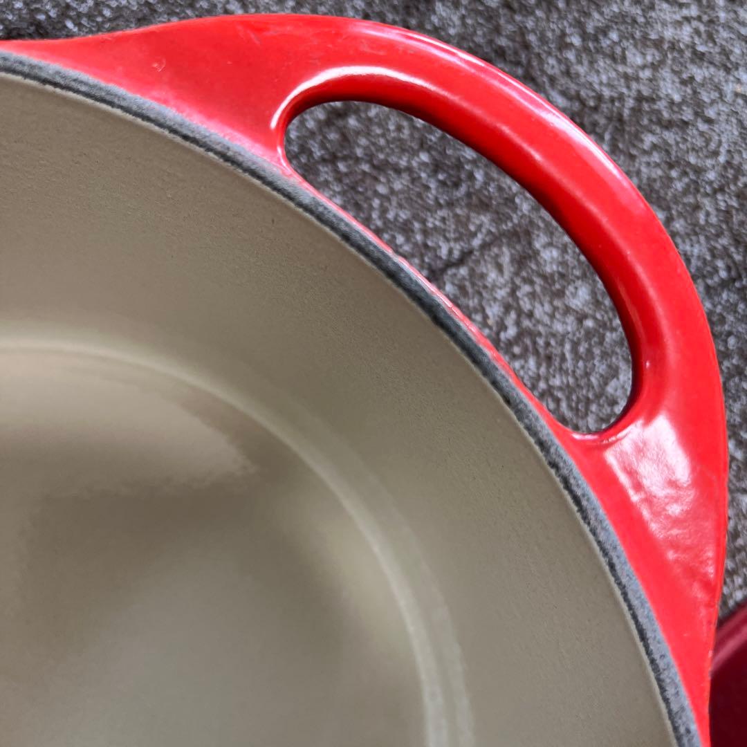 Le Creuset ルクルーゼ DOUFEU デュッフ 24cm両手鍋 レッド