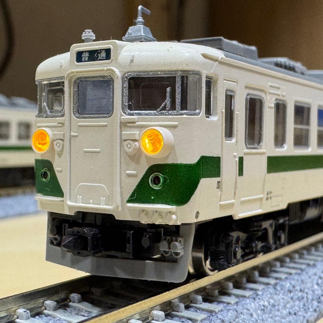 KATO 455系 グリーンライナー 3両セット （出品者による加工あり