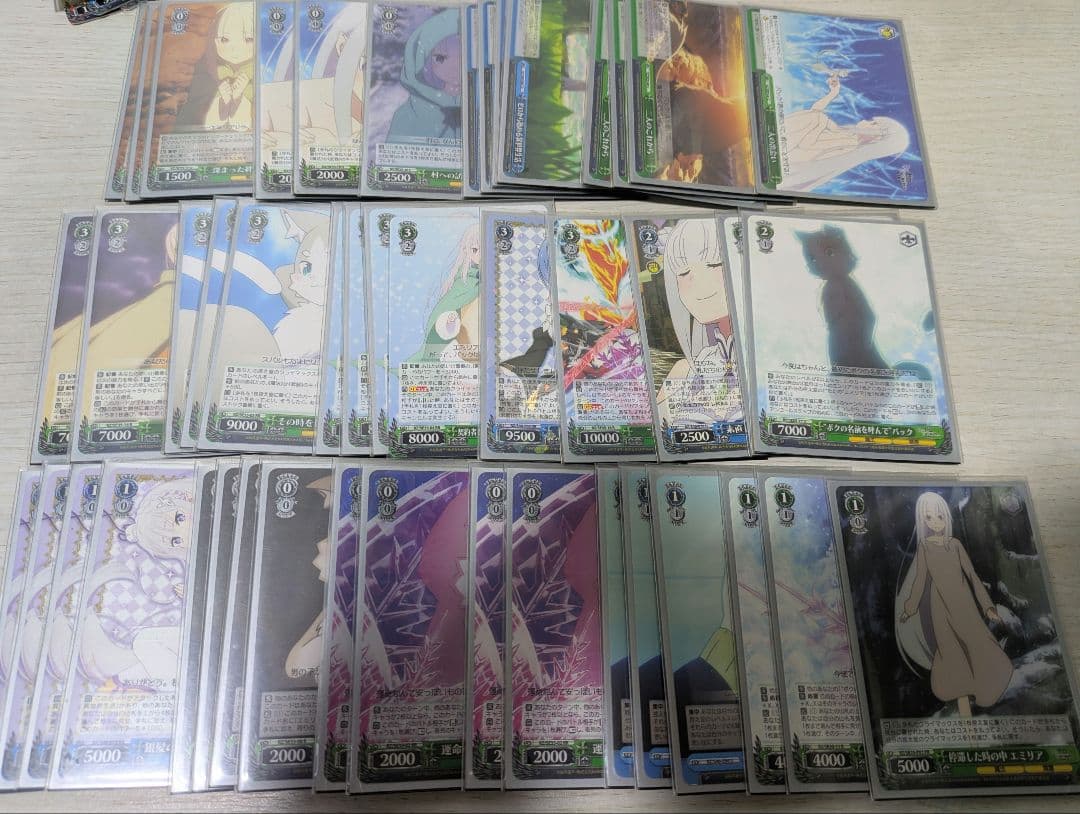 リゼロ　エミリア　パック　デッキパーツ