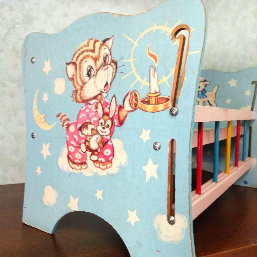 飾り棚❤ドールベッド　ラック　ヴィンテージ　アンティーク　アメリカ　海外　可愛い