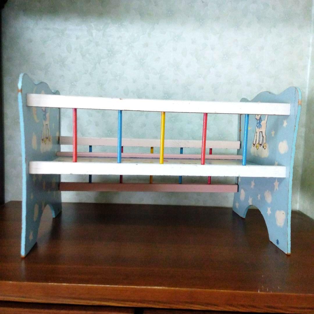 飾り棚❤ドールベッド　ラック　ヴィンテージ　アンティーク　アメリカ　海外　可愛い