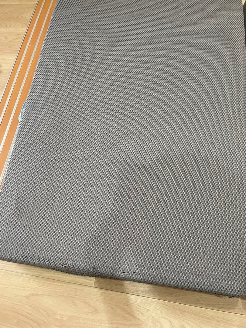 サステナブルウィング 三つ折りマットレス マニフレックス シングル グレー