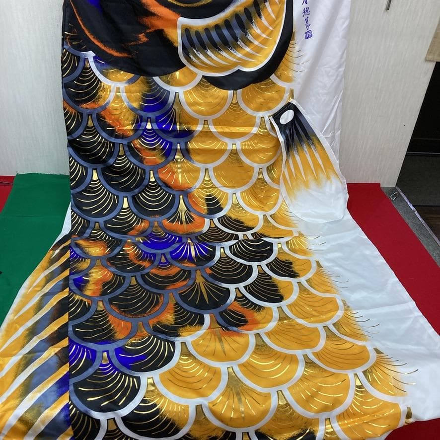 SKO121 京錦　鯉のぼり5m 黒 　黒鯉5m　お父さん鯉5m　端午の節句鯉