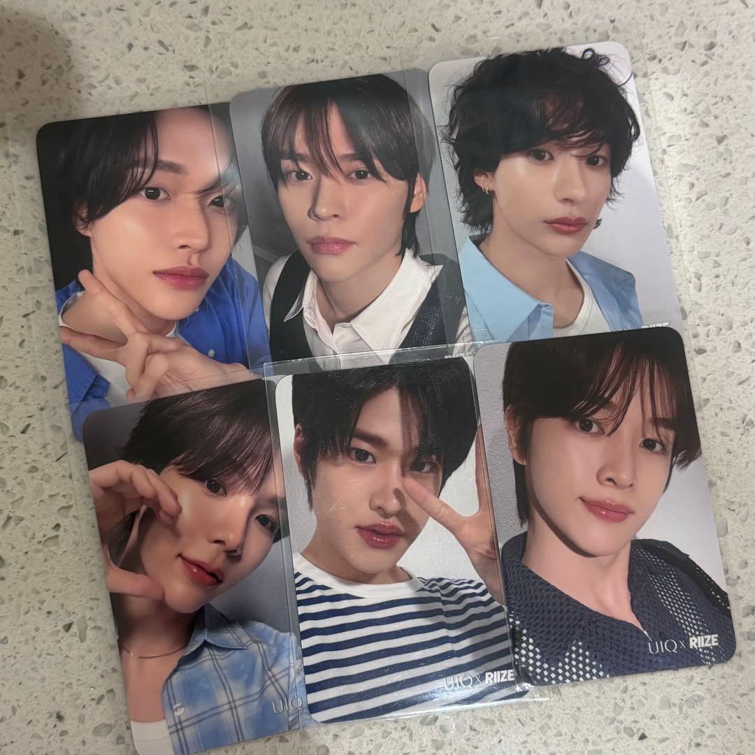 UIQ 特典 RIIZE トレカ ウォンビン ウンソク タロ 集合 - メルカリ