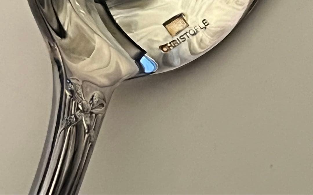 Christofle クリストフルスプーンフォークセット ケース付き未使用