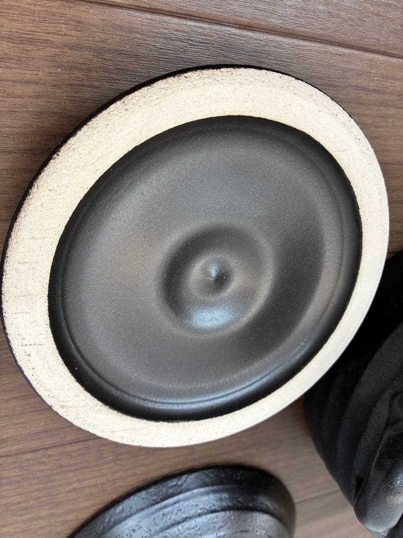 【未使用】萬古焼 特製二重蓋使用2合炊きご飯釜 ガスIH電子レンジ対応 千賀陶器