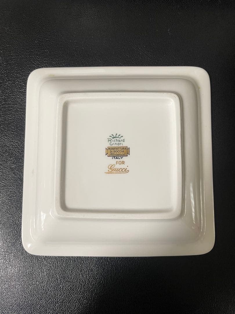 【新品未使用】グッチ リチャードジノリ コラボ灰皿　アッシュトレイ