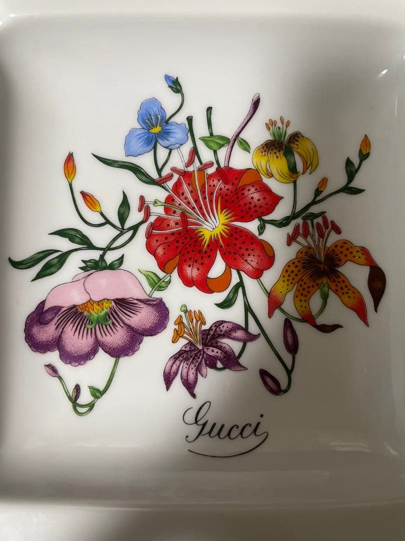 【新品未使用】グッチ リチャードジノリ コラボ灰皿　アッシュトレイ