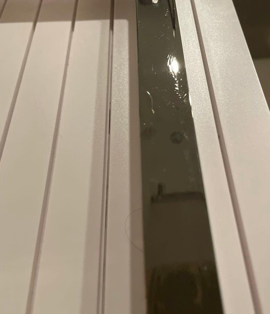 ZitA SQUARE 45L／ホワイト(自動開閉ごみ箱）