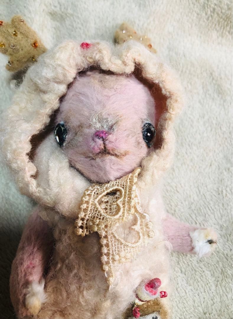 作家様　ハンドメイド　ぬいぐるみ　クリスマス　トナカイ　うさぎ