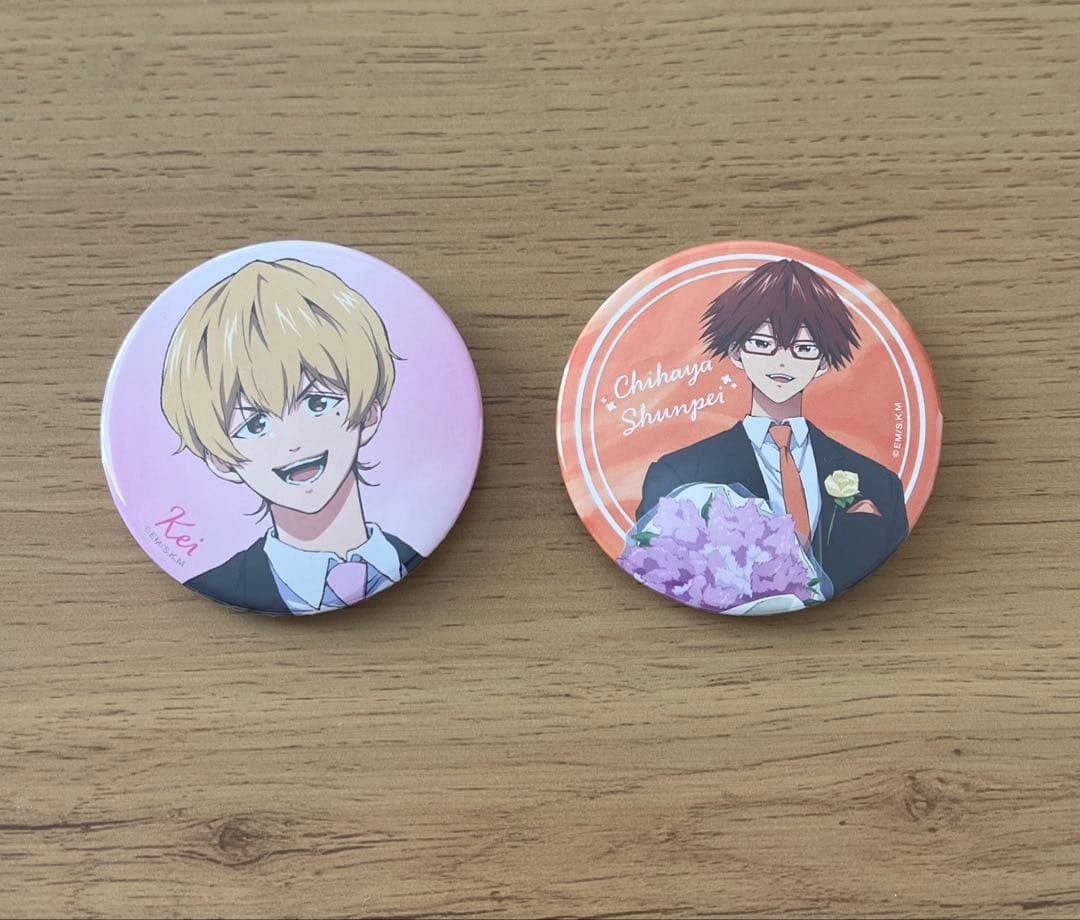 忘却バッテリー ファン感謝デー 缶バッジコレクション 要圭 千早瞬平