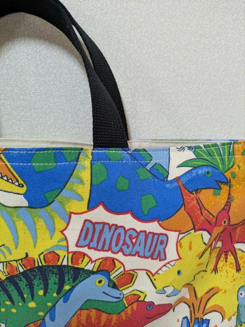 115 カラフル恐竜 入園入学準備3点セット ハンドメイド - メルカリ