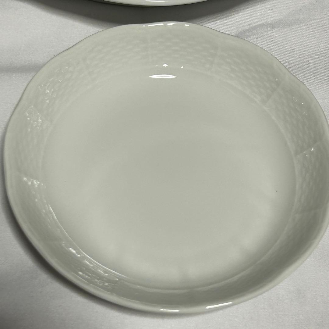 【箱付き】リチャードジノリ ベッキオホワイト 菱形皿 1枚＆丸小皿 6枚セット