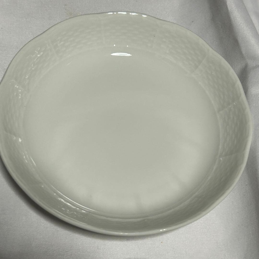 【箱付き】リチャードジノリ ベッキオホワイト 菱形皿 1枚＆丸小皿 6枚セット