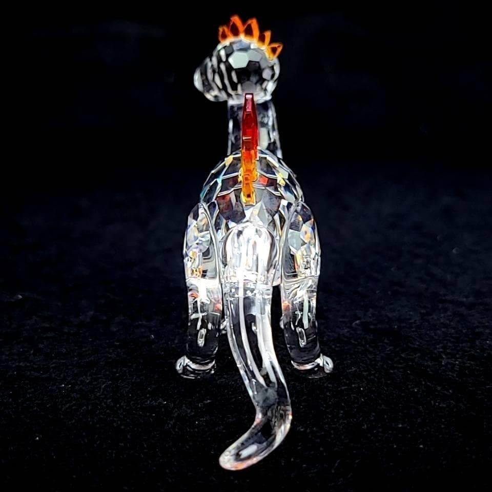 ○美品/スワロフスキー 恐竜 ディノ 置物 フィギュリン 箱つき 8