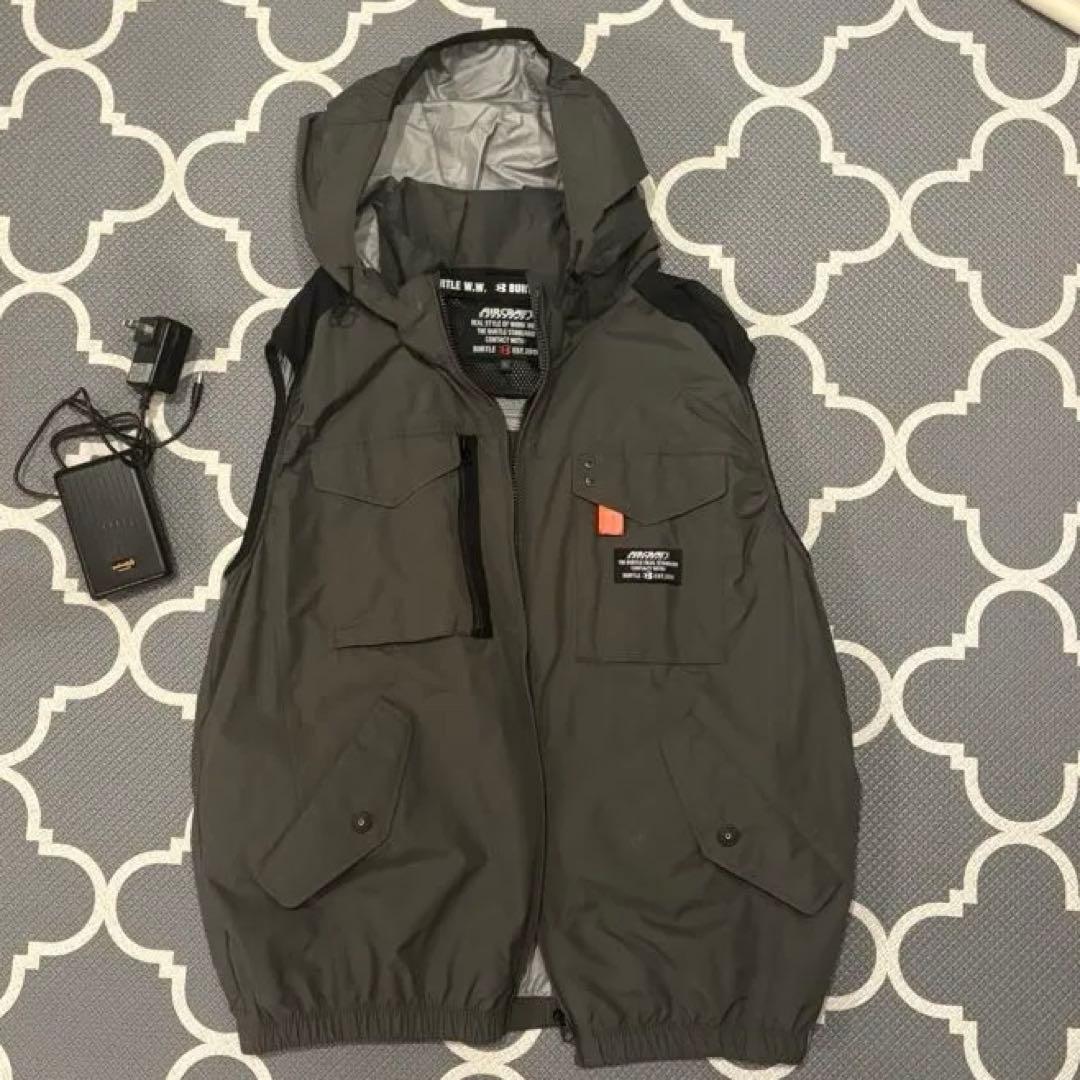 【人気No.1】XL バートルファン×エアクラフト空調服（専用バッテリー付き）