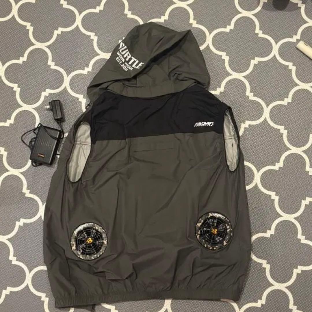 【人気No.1】XL バートルファン×エアクラフト空調服（専用バッテリー付き）