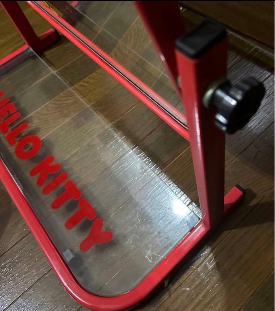 激レアハローキティ　レトロ　スタンドミラー　サンリオ