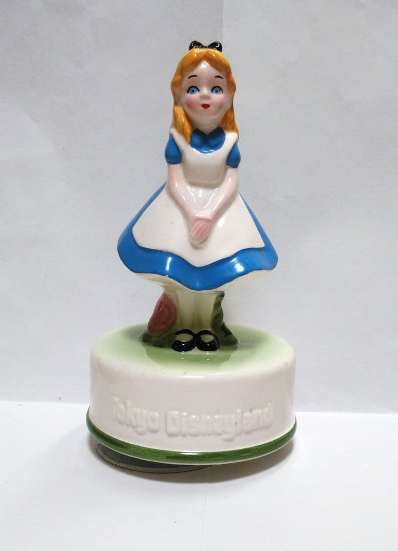 レア品 Tokyo Disney Land 不思議の国のアリス オルゴール