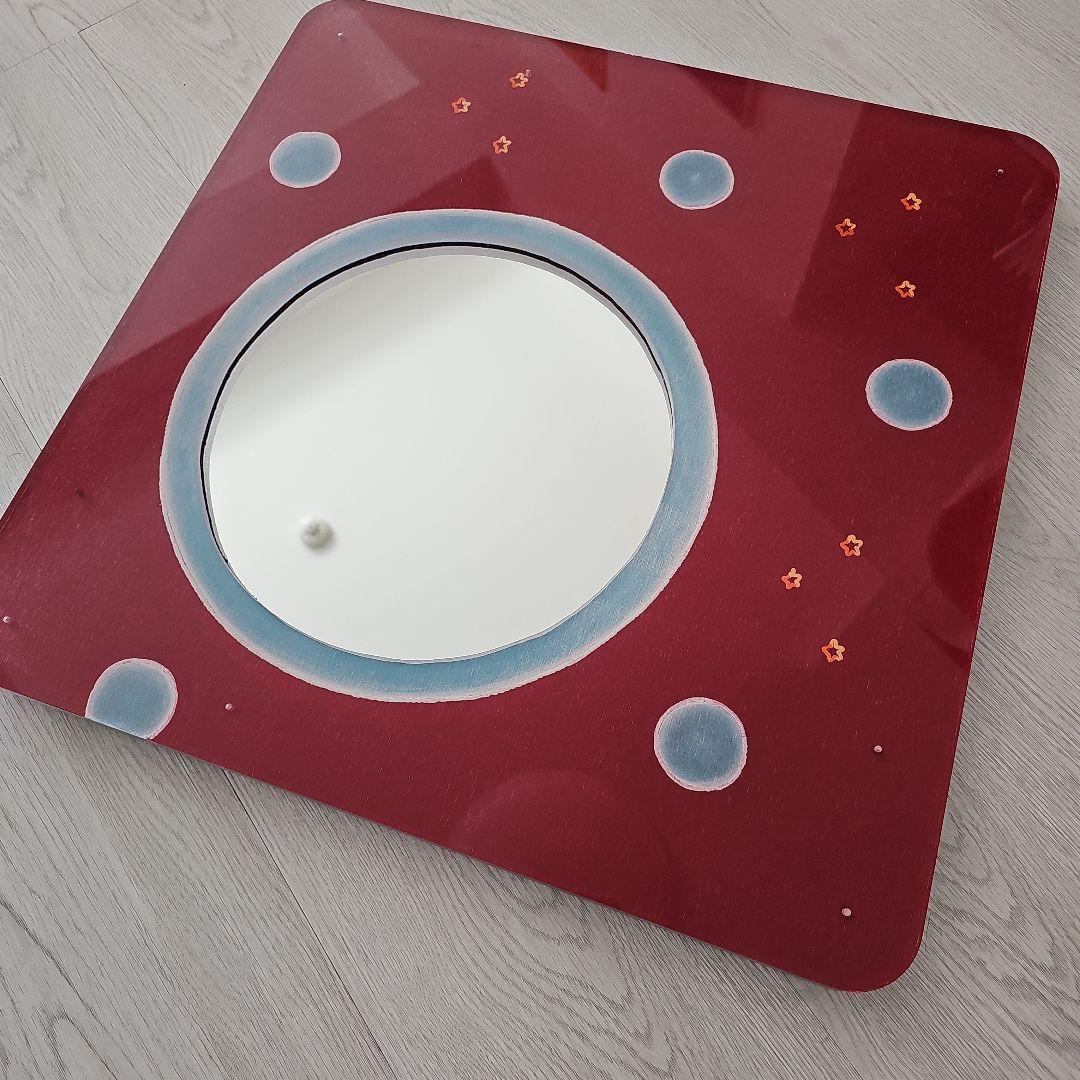 vibel東京·青山 子供部屋 ミラー 鏡 宇宙 星 キッズルーム 円形窓風