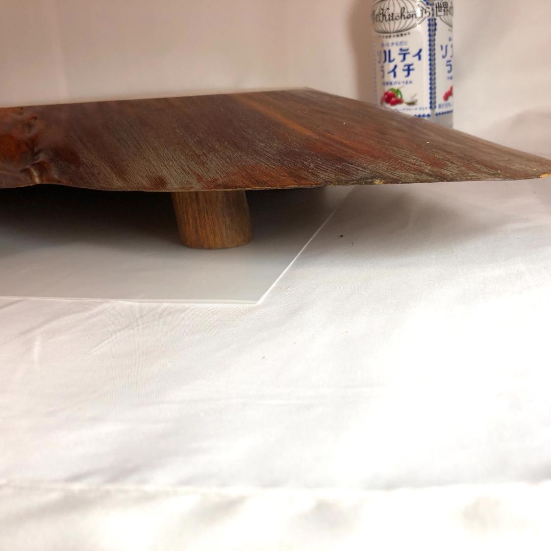 盆栽台、華台　花台　盆栽卓　飾り台　天然木 　80㎝、5.0kg