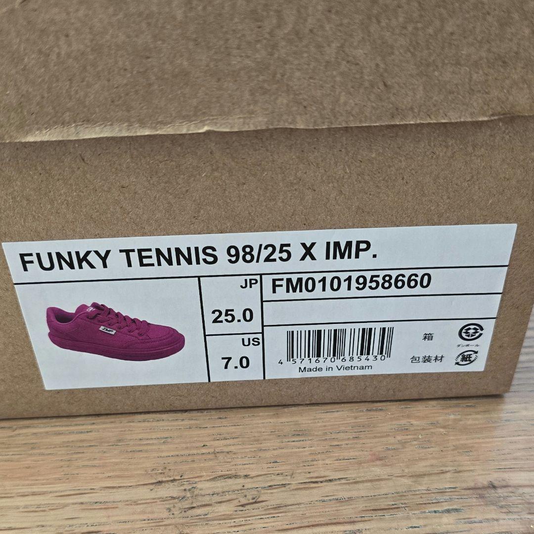 FILA×IMP.コラボ マゼンタピンク スニーカー 25cm - メルカリ