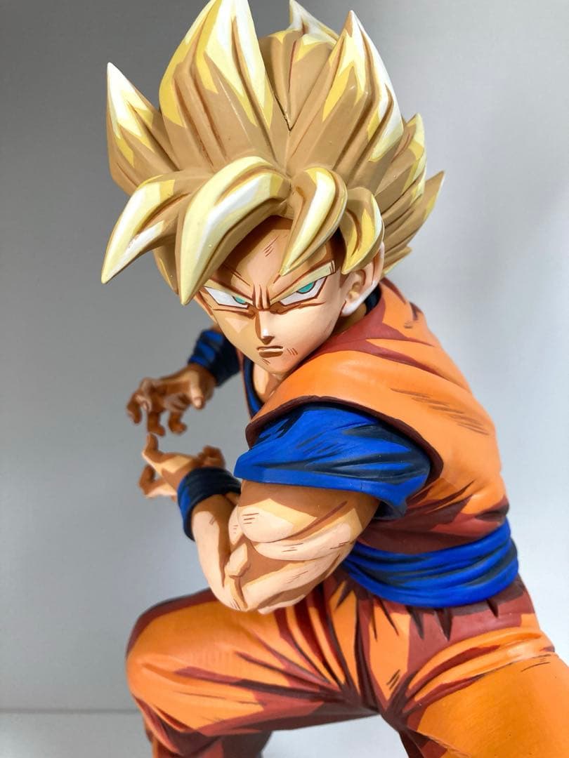 ドラゴンボール フィギュア リペイント 超サイヤ人 孫悟空 グランディスタ 2体