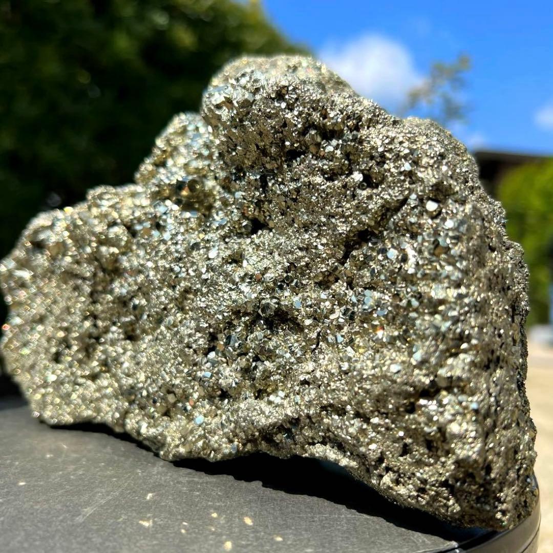 ✳金ピカ‼️極上の輝き✨無数の細かい金の輝き✨強力邪気祓い、金運✨パイライト 原石