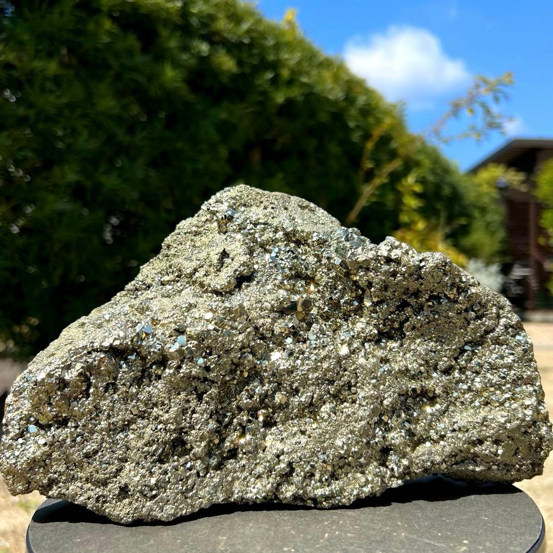 ✳金ピカ‼️極上の輝き✨無数の細かい金の輝き✨強力邪気祓い、金運✨パイライト 原石