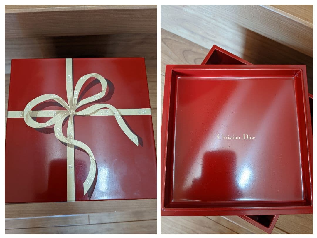 【激レア】Christian Dior　ノベルティ　漆塗り重箱