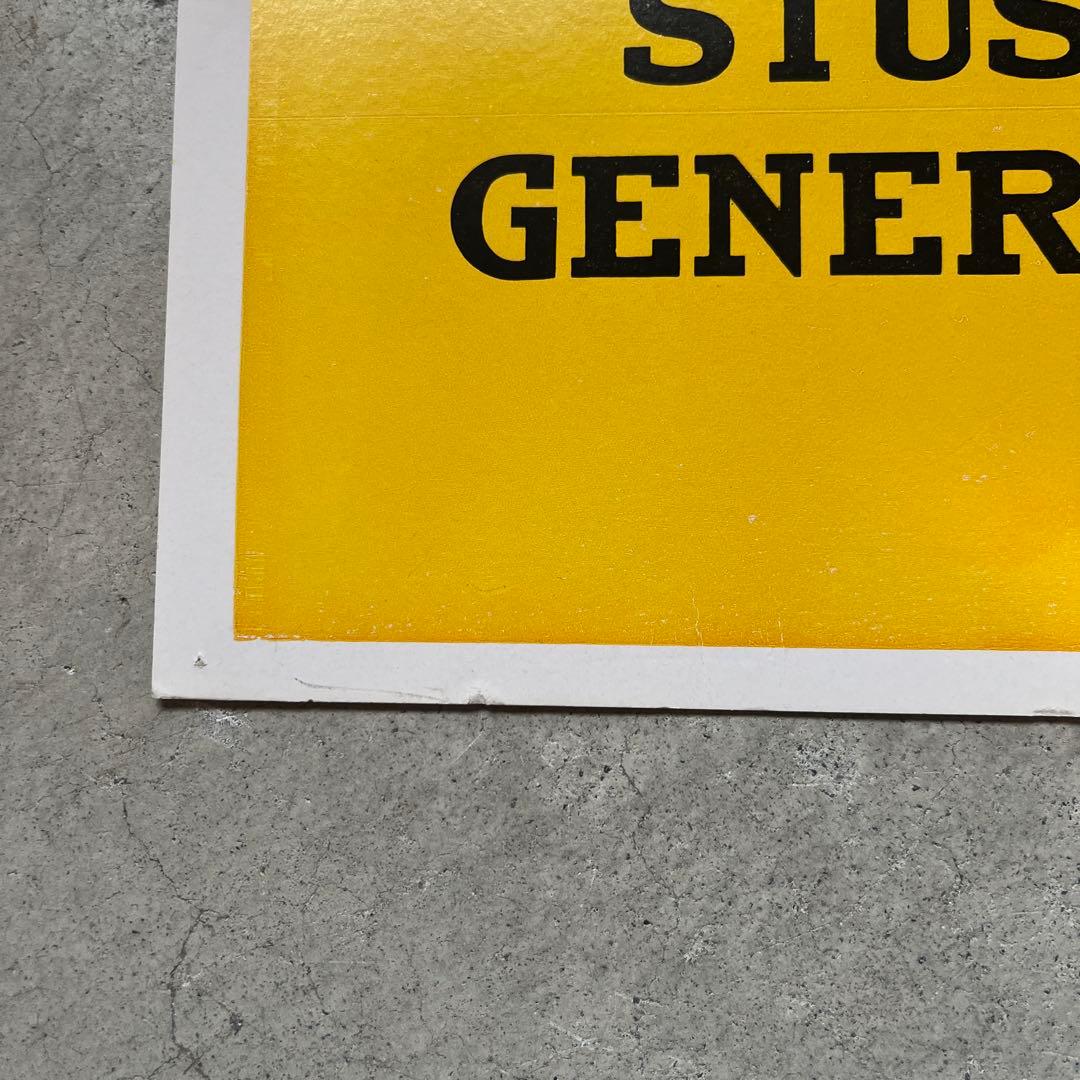 STUSSY Livin' GENERAL STORE ポスター　額装