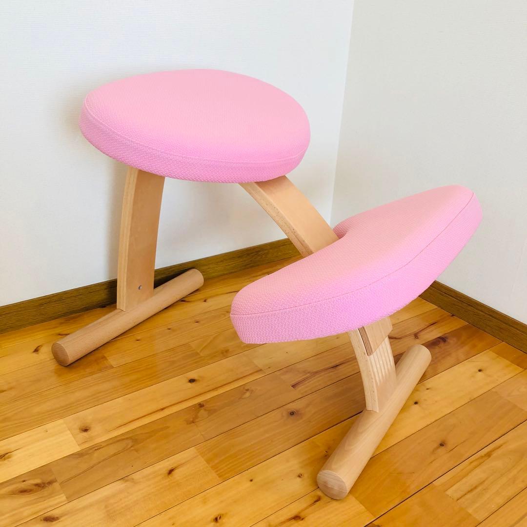 バランスチェア バランスイージー 桜 ピンク サカモトハウス製(現