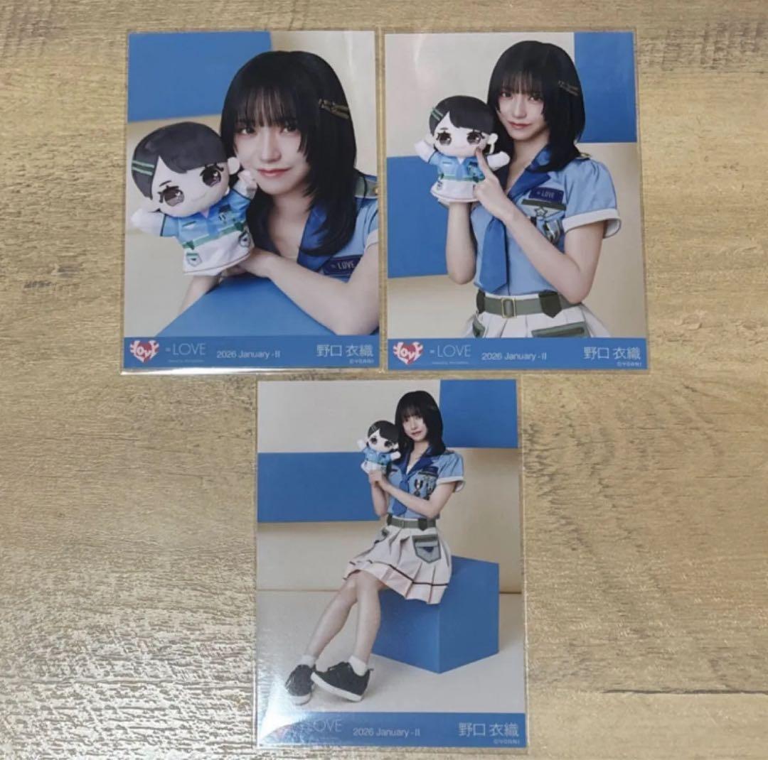 イコラブ 生写真 モーリーファンタジー④ 野口衣織 コンプ - メルカリ