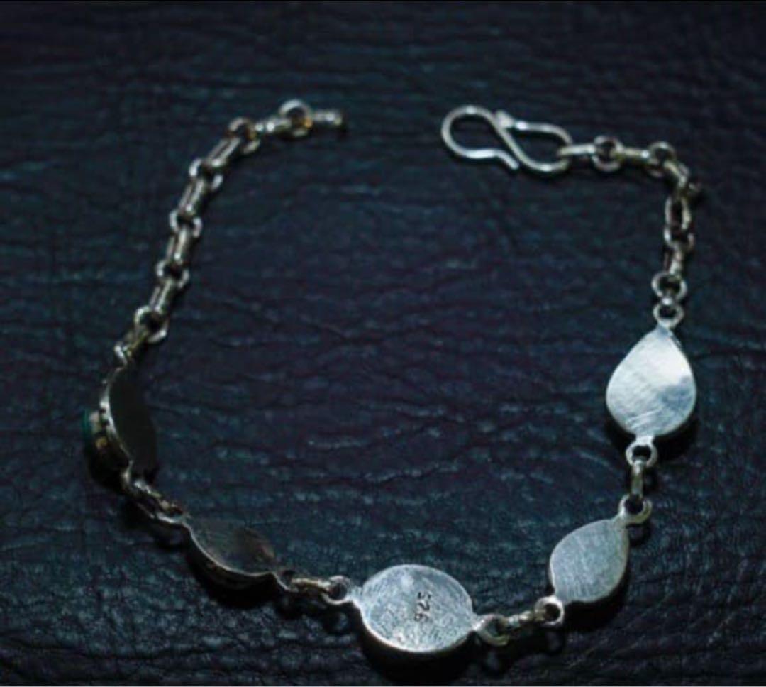 【週末限定セール】天然ターコイズ＆天然赤珊瑚 シルバー925 ブレスレット