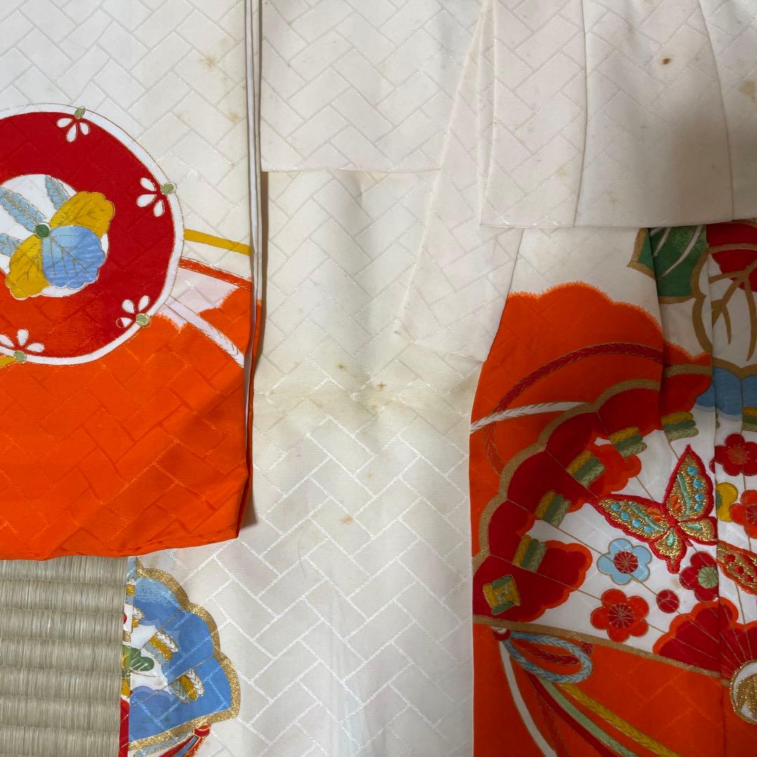 七五三　七歳着物と小物セット　訳あり