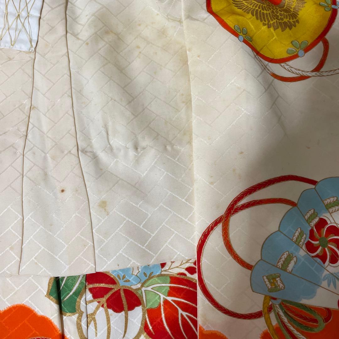 七五三　七歳着物と小物セット　訳あり