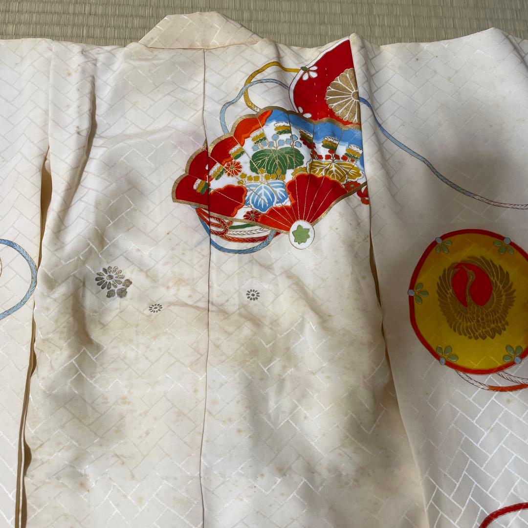 七五三　七歳着物と小物セット　訳あり