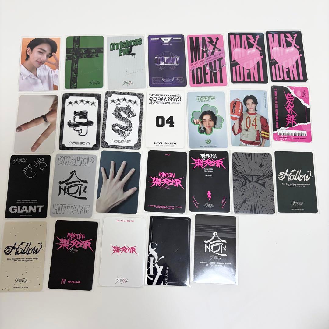 スキズ ヒョンジン トレカ まとめ売り - メルカリ